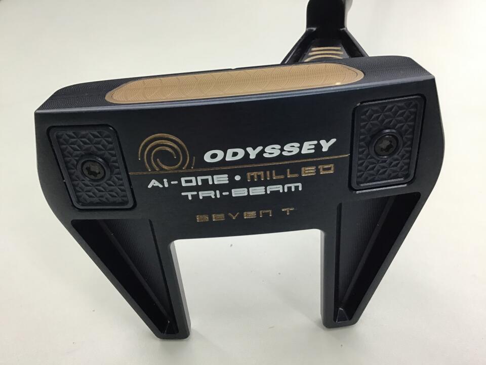 【中古】オデッセイ Ai-ONE MILLED TRI-BEAM SEVEN T パター 34.0インチ ヘッドカバーあり オリジナルスチール Bランク 右利き用 ODYSSEY ゴルフクラブ ゴルフドゥ ゴルフ用品 GOLF DO 中古ゴルフクラブ｜ゴルフ ドゥ 中古クラブ店 27,144円