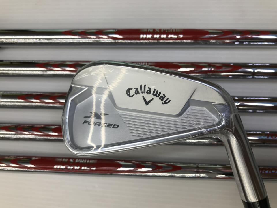 【中古】キャロウェイ X FORGED STAR 2021 アイアンセット 23&deg; Sフレックス 38.0インチ NSプロ MODUS 3 TOUR 105 Cランク 右利き用 Callaway ゴルフクラブ エックスフォージドスター2021 ゴルフドゥ ゴルフ用｜ゴルフ ドゥ 中古クラブ店