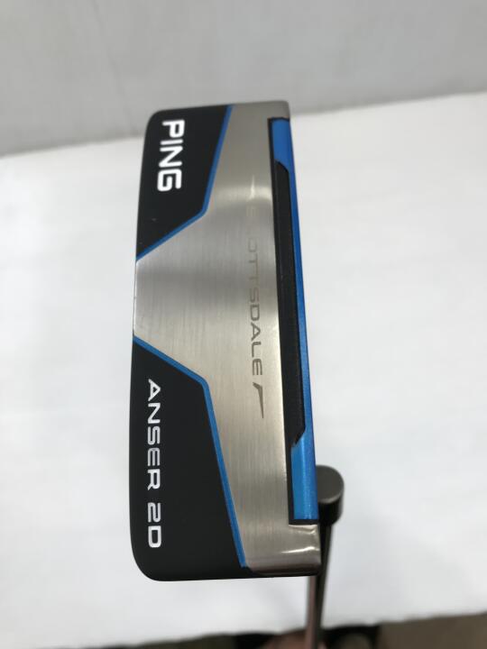 【中古】ピン SCOTTSDALE ANSER 2D パター 33.25インチ ヘッドカバーあり オリジナルスチール Cランク 右利き用 PING ゴルフクラブ スコッツデール アンサー2D ゴルフドゥ ゴルフ用品 GOLF DO 中古ゴル|ゴルフ ドゥ 中古クラブ店