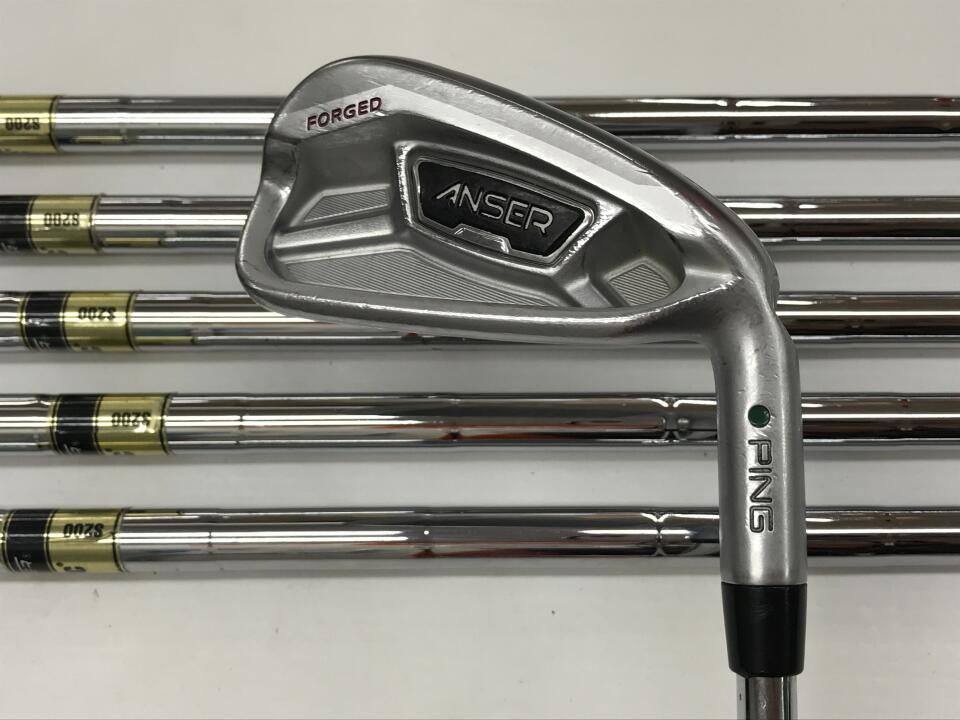 【中古】ピン ANSER アイアンセット 26&deg; S200フレックス 38.0インチ ダイナミックゴールド Dランク 右利き用 PING ゴルフクラブ ゴルフドゥ ゴルフ用品 GOLF DO 中古ゴルフクラブ｜ゴルフ ドゥ 中古クラブ店 16,320円