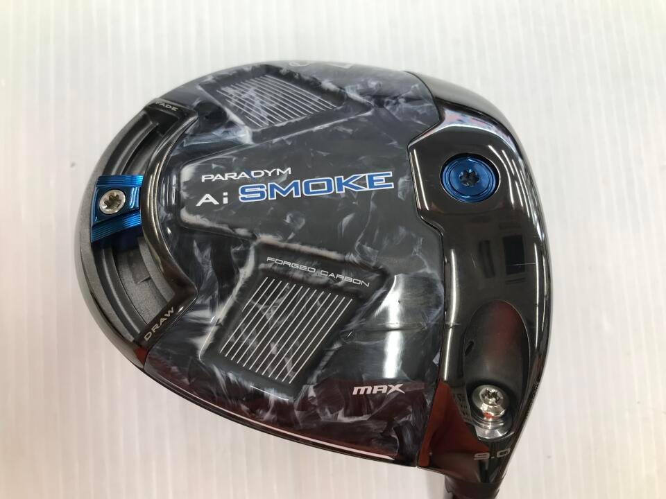 【中古】キャロウェイ PARADYM Ai SMOKE MAX ドライバー 9&deg; Sフレックス 45.5インチ ヘッドカバーあり TENSEI 50 for Callaway(Ai SMOKE) Cランク 右利き用 Callaway ゴルフクラブ パラダイムAiスモークマックス｜ゴルフ ドゥ 中古クラブ店