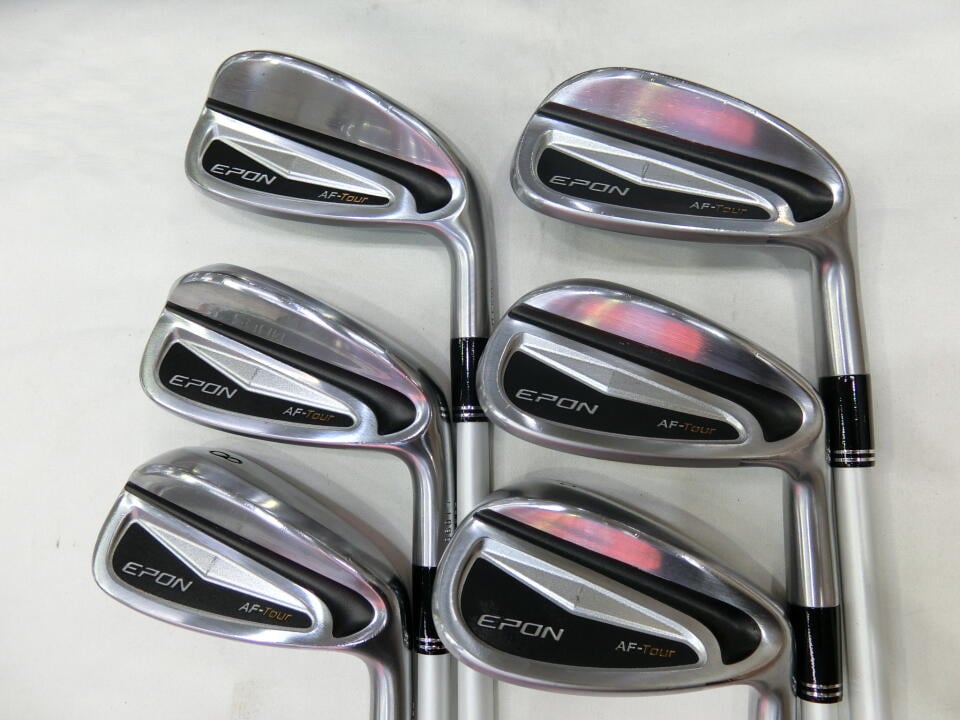 【中古】エポン AF-Tour MC アイアンセット Sフレックス 38.25インチ WACCINE Compo リシャフト品 Cランク 右利き用 EPON ゴルフクラブ ゴルフドゥ ゴルフ用品 GOLF DO 中古ゴルフクラブ｜ゴルフ ドゥ 中古クラブ店
