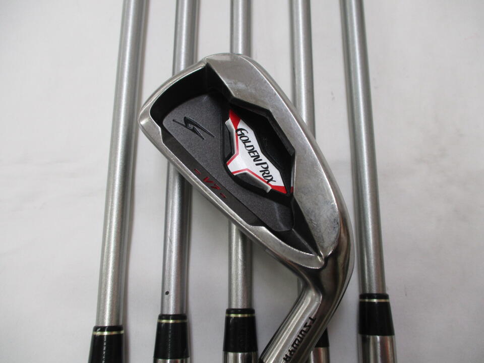 【中古】ツルヤ ゴールデンプリックス V7 アイアンセット 23&deg; Sフレックス 38.25インチ ゴールデンプリックス V7 Dランク 右利き用 TSURUYA ゴルフクラブ ゴルフドゥ ゴルフ用品 GOLF DO 中古ゴルフ｜ゴルフ ドゥ 中古クラブ店