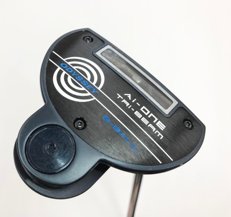 【中古】オデッセイ Ai-ONE TRI-BEAM 2-BALL パター 34.0インチ ヘッドカバーあり オリジナルスチール Cランク 右利き用 ODYSSEY ゴルフクラブ ゴルフドゥ ゴルフ用品 GOLF DO 中古ゴルフクラブ|ゴルフ ドゥ 中古クラブ店