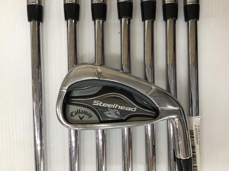 【中古】キャロウェイ Steelhead XR アイアンセット Sフレックス 38.5インチ NSプロ950GH Cランク 右利き用 Callaway ゴルフクラブ ゴルフドゥ ゴルフ用品 GOLF DO 中古ゴルフクラブ|ゴルフ ドゥ 中古クラブ店