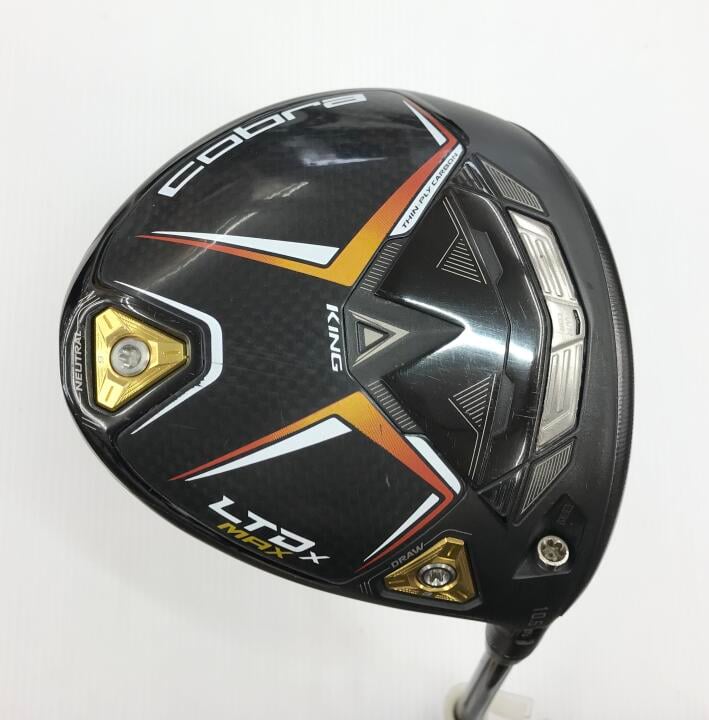 【中古】コブラ KING LTDx MAX Gold/Black ドライバー 10.5° Sフレックス 45.5インチ SPEEDER661EVO4 リシャフト品 Cランク 右利き用 COBRA ゴルフクラブ キングLTDxマックス ゴルフドゥ ゴルフ用品 GOLF DO 中|ゴルフ ドゥ 中古クラブ店