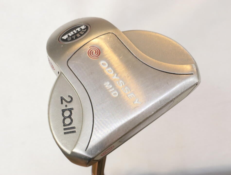 【中古】【訳あり】オデッセイ ホワイト スチール 2・ボール ミッド パター 41.0インチ オリジナルスチール Cランク 右利き用 ODYSSEY ゴルフクラブ ゴルフドゥ ゴルフ用品 GOLF DO 中古ゴルフク｜ゴルフ ドゥ 中古クラブ店