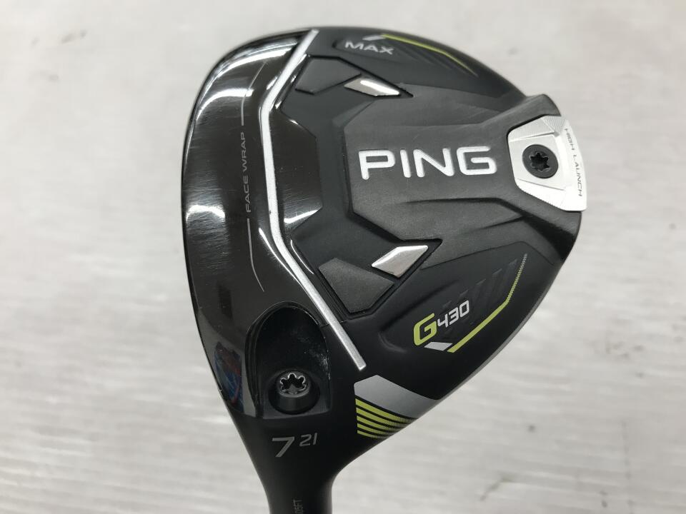 【中古】ピン G430 MAX HL フェアウェイウッド 7W 21&deg; 42.0インチ ヘッドカバーあり Fujikura SPEEDER NX45 Cランク 左利き用 PING ゴルフクラブ G430マックスHL ゴルフドゥ ゴルフ用品 GOLF DO 中古ゴルフク｜ゴルフ ドゥ 中古クラブ店