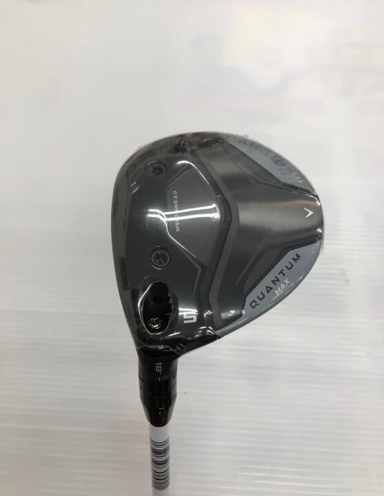 【中古】キャロウェイ QUANTUM MAX フェアウェイウッド 5W 18° Sフレックス 42.5インチ ヘッドカバーあり TENSEI GRAY 60 for Callaway Sランク 左利き用 Callaway ゴルフクラブ クオンタムマックス ゴルフド|ゴルフ ドゥ 中古クラブ店