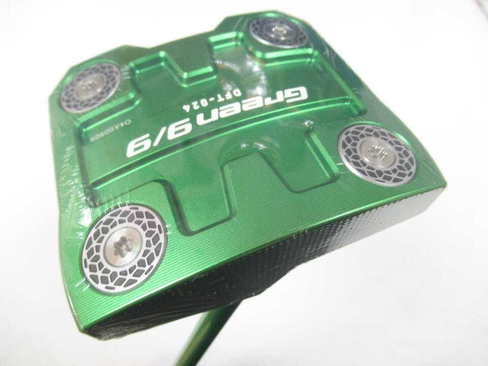 【中古】キャスコ DELTA-FACE Turtle Green 9/9 DFT-024 パター 34.0インチ ヘッドカバーあり オリジナルカーボン Sランク 右利き用 Kasco ゴルフクラブ ゴルフドゥ ゴルフ用品 GOLF DO 中古ゴルフクラブ｜ゴルフ ドゥ 中古クラブ店