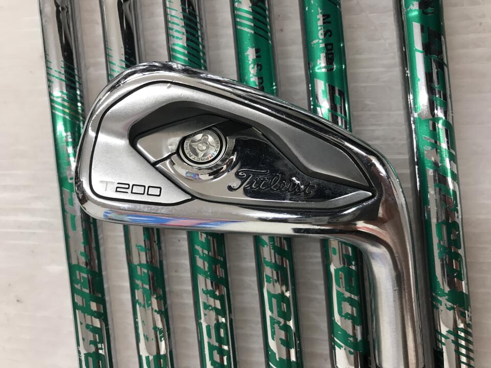【中古】タイトリスト T200 アイアンセット Sフレックス 38.25インチ NSプロ950GH neo Cランク 右利き用 Titleist ゴルフクラブ ゴルフドゥ ゴルフ用品 GOLF DO 中古ゴルフクラブ｜ゴルフ ドゥ 中古クラブ店