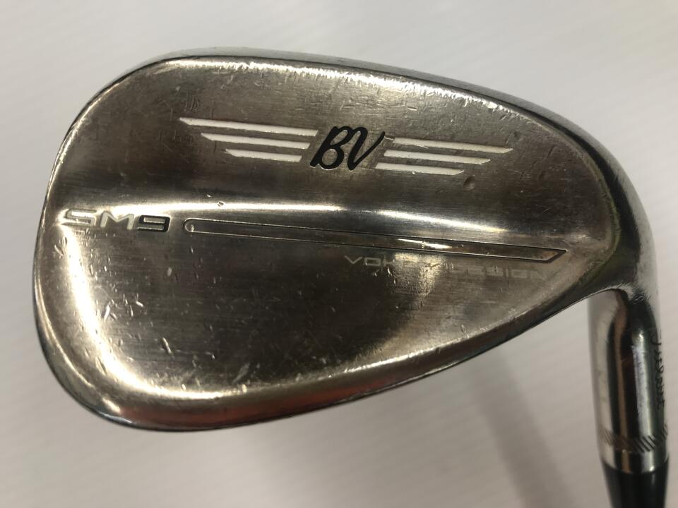【中古】タイトリスト VOKEY SM9 ブラッシュドスチール ウェッジ 56&deg; WEDGEフレックス 35.25インチ ダイナミックゴールド Dランク 右利き用 Titleist ゴルフクラブ ボーケイSM9 ゴルフドゥ ゴルフ用｜ゴルフ ドゥ 中古クラブ店