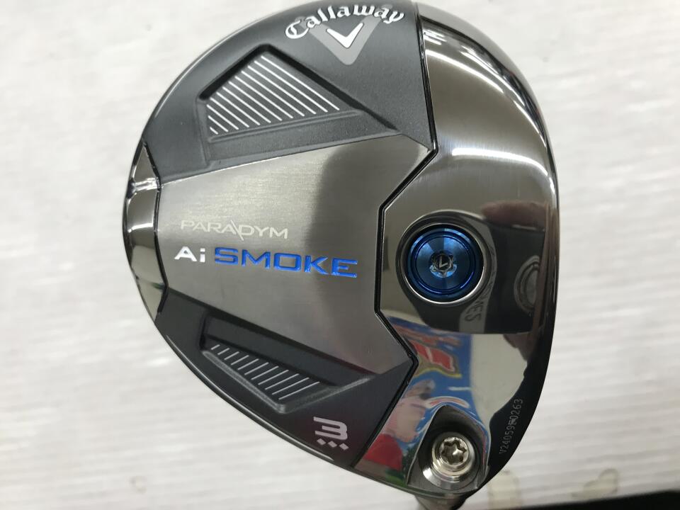 【中古】キャロウェイ PARADYM Ai SMOKE ◆◆◆ フェアウェイウッド 3W 15° Sフレックス 43.0インチ ヘッドカバーあり TENSEI 60 for Callaway(Ai SMOKE) Cランク 右利き用 Callaway ゴルフクラブ パラダイムAiス|ゴルフ ドゥ 中古クラブ店