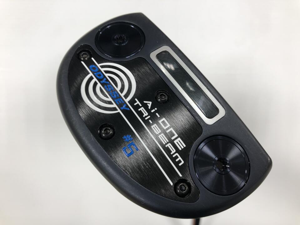 【中古】オデッセイ Ai-ONE TRI-BEAM #5 パター 34.0インチ ヘッドカバーあり オリジナルスチール Cランク 右利き用 ODYSSEY ゴルフクラブ ゴルフドゥ ゴルフ用品 GOLF DO 中古ゴルフクラブ|ゴルフ ドゥ 中古クラブ店