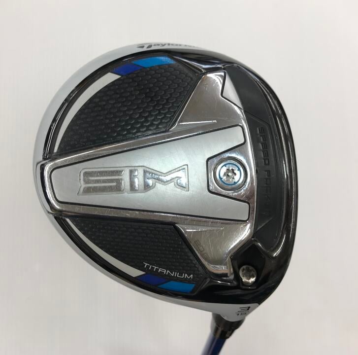 【中古】テーラーメイド SIM フェアウェイウッド 3W 15&deg; Sフレックス 43.0インチ SPEEDER NXBLUE 50 リシャフト品 Cランク 右利き用 Taylormade ゴルフクラブ シム ゴルフドゥ ゴルフ用品 GOLF DO 中古ゴル｜ゴルフ ドゥ 中古クラブ店