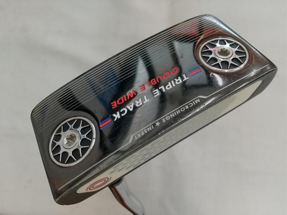 【中古】オデッセイ TRIPLE TRACK DOUBLE WIDE パター 35.0インチ ヘッドカバーあり STROKE LAB Cランク 右利き用 ODYSSEY ゴルフクラブ ゴルフドゥ ゴルフ用品 GOLF DO 中古ゴルフクラブ｜ゴルフ ドゥ 中古クラブ店