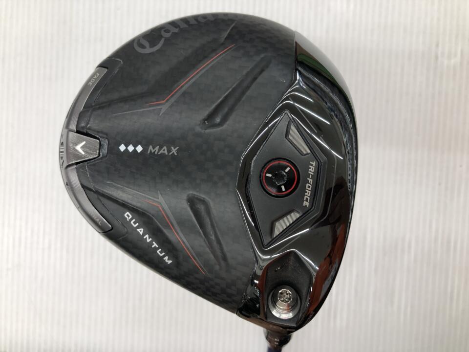 【中古】キャロウェイ QUANTUM ◆◆◆ MAX ドライバー 10.5&deg; Sフレックス 45.5インチ ヘッドカバーあり 24　VENTUS　BLUE　5 リシャフト品 Cランク 右利き用 Callaway ゴルフクラブ クオンタムトリプル｜ゴルフ ドゥ 中古クラブ店