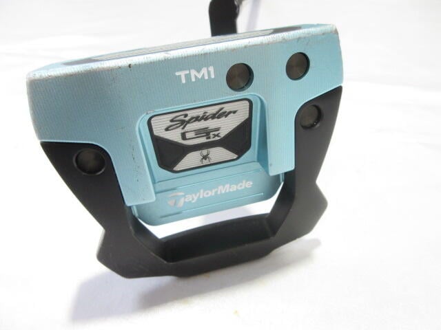 【中古】テーラーメイド Spider GTx ICE BLUE TRUSS TM1 パター 32.0インチ ヘッドカバーあり オリジナルスチール Dランク 右利き用 Taylormade ゴルフクラブ ゴルフドゥ ゴルフ用品 GOLF DO 中古ゴルフク｜ゴルフ ドゥ 中古クラブ店
