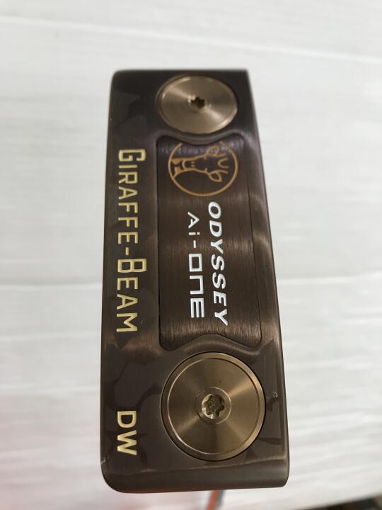 【中古】オデッセイ Ai-ONE GIRAFFE-BEAM DW パター 33.0インチ ヘッドカバーあり オリジナルスチール Cランク 右利き用 ODYSSEY ゴルフクラブ ゴルフドゥ ゴルフ用品 GOLF DO 中古ゴルフクラブ|ゴルフ ドゥ 中古クラブ店