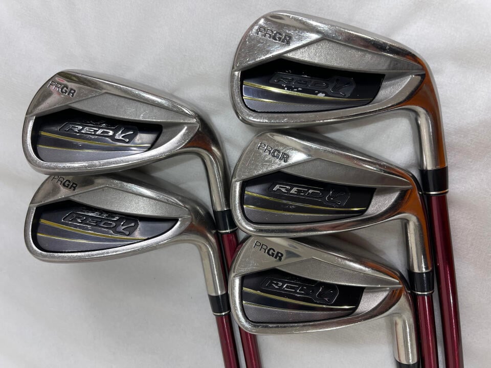【中古】プロギア RED TITAN FACE アイアンセット 26° 38.0インチ RED Dランク 右利き用 PRGR ゴルフクラブ ゴルフドゥ ゴルフ用品 GOLF DO 中古ゴルフクラブ|ゴルフ ドゥ 中古クラブ店