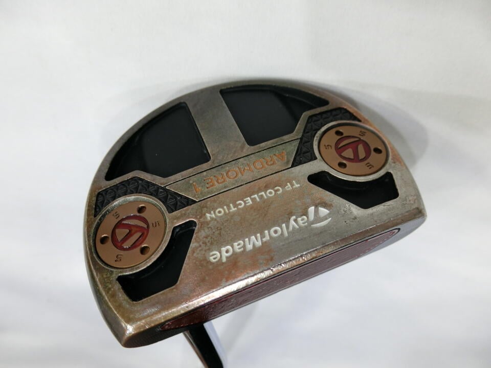 【中古】【訳あり】テーラーメイド TP COLLECTION BLACK COPPER ARDMORE 1 パター 33.0インチ オリジナルスチール(SS GTR1.0グリップ) Dランク 右利き用 Taylormade ゴルフクラブ ゴルフドゥ ゴルフ用品 GO|ゴルフ ドゥ 中古クラブ店