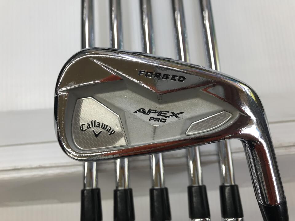 【中古】キャロウェイ APEX PRO 2019 アイアンセット Sフレックス 38.0インチ NSプロ MODUS 3 TOUR 120 Dランク 右利き用 Callaway ゴルフクラブ エイペックスプロ2019 ゴルフドゥ ゴルフ用品 GOLF DO 中古ゴ｜ゴルフ ドゥ 中古クラブ店