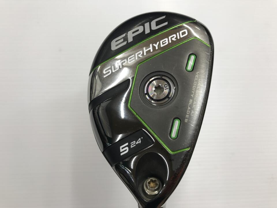 【中古】キャロウェイ EPIC SUPER HYBRID ユーティリティ 24&deg; SRフレックス 39.376インチ Diamana 55 for Callaway Cランク 右利き用 Callaway ゴルフクラブ エピックスーパーハイブリッド ゴルフドゥ ゴルフ｜ゴルフ ドゥ 中古クラブ店 17,332円