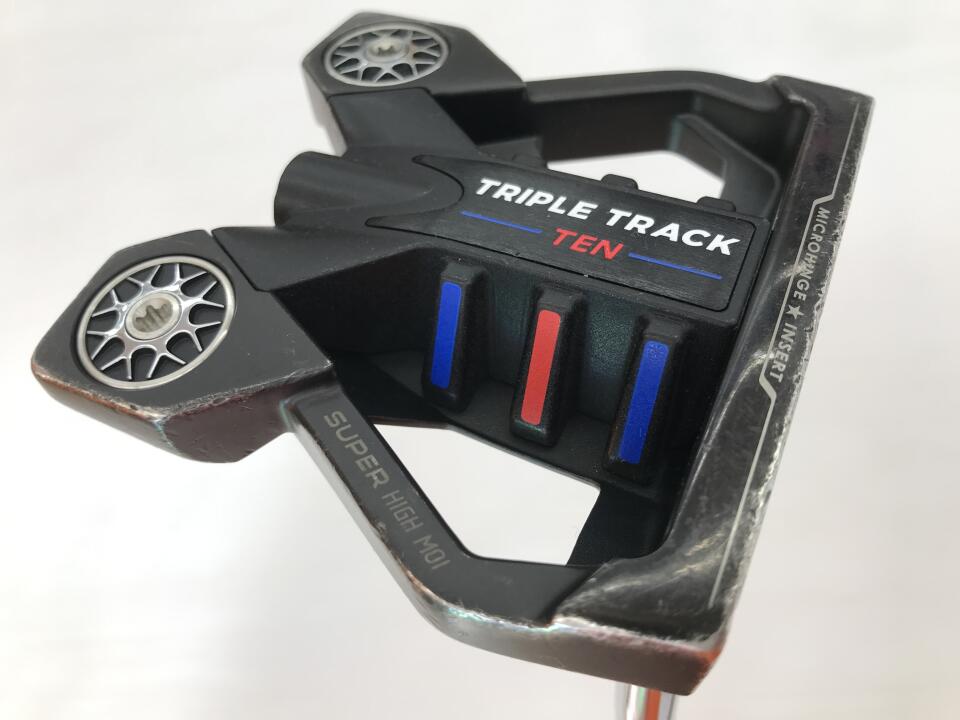 【中古】オデッセイ TRIPLE TRACK TEN パター 33.0インチ ヘッドカバーあり STROKE LAB Cランク 右利き用 ODYSSEY ゴルフクラブ ゴルフドゥ ゴルフ用品 GOLF DO 中古ゴルフクラブ｜ゴルフ ドゥ 中古クラブ店