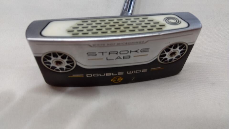 【中古】オデッセイ STROKE LAB DOUBLE WIDE CS パター 34.0インチ オリジナルスチール Dランク 右利き用 ODYSSEY ゴルフクラブ ゴルフドゥ ゴルフ用品 GOLF DO 中古ゴルフクラブ|ゴルフ ドゥ 中古クラブ店