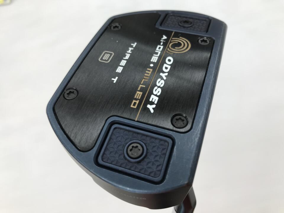【中古】オデッセイ Ai-ONE MILLED THREE T パター 34.0インチ ヘッドカバーあり オリジナルスチール Cランク 右利き用 ODYSSEY ゴルフクラブ ゴルフドゥ ゴルフ用品 GOLF DO 中古ゴルフクラブ｜ゴルフ ドゥ 中古クラブ店