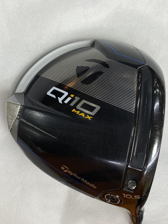 【中古】テーラーメイド Qi10 US ドライバー 10.5° Sフレックス 45.25インチ ヘッドカバーあり VENTUS BLUE 5 リシャフト品 Cランク 右利き用 Taylormade ゴルフクラブ ゴルフドゥ ゴルフ用品 GOLF DO 中古|ゴルフ ドゥ 中古クラブ店
