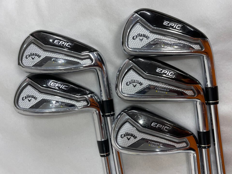 【中古】キャロウェイ EPIC FORGED STAR アイアンセット 24&deg; Sフレックス 38.25インチ NSプロ950GH neo Dランク 右利き用 Callaway ゴルフクラブ エピックフォージドスター ゴルフドゥ ゴルフ用品 GOLF DO｜ゴルフ ドゥ 中古クラブ店 28,457円