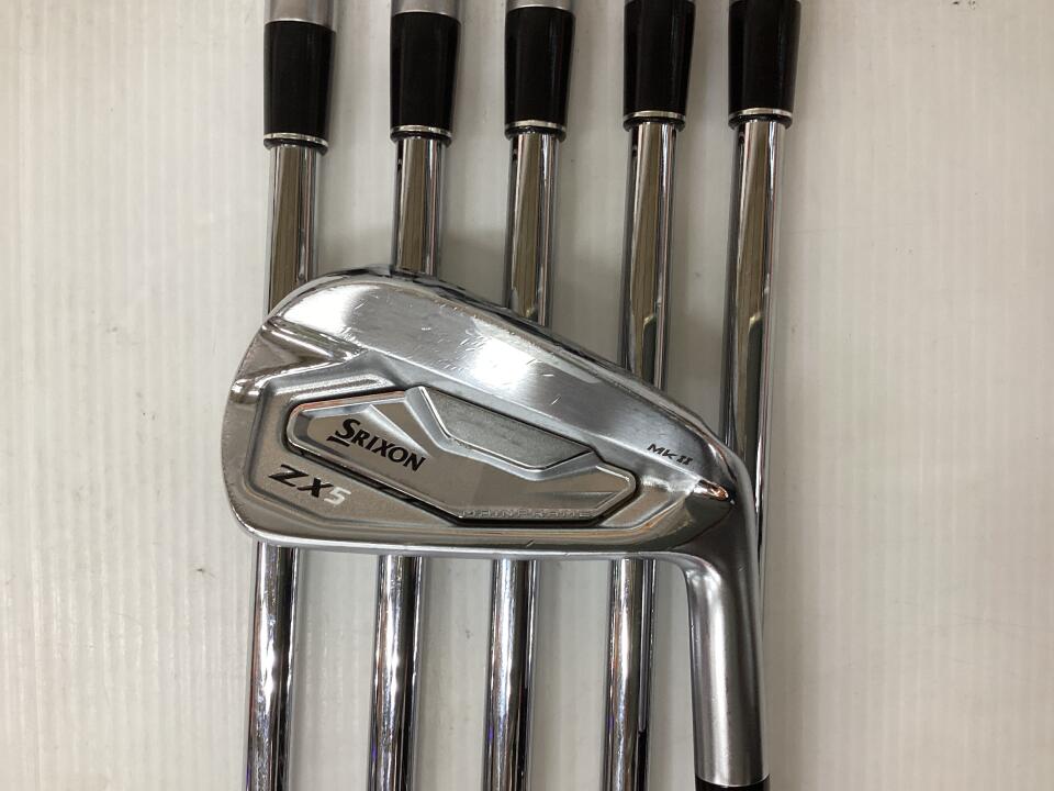 【中古】ダンロップ SRIXON ZX5 Mk2 アイアンセット 24&deg; Rフレックス 38.25インチ NSプロ950GH neo DST Cランク 右利き用 DUNLOP ゴルフクラブ スリクソンZX5 MK2 ゴルフドゥ ゴルフ用品 GOLF DO 中古ゴルフク｜ゴルフ ドゥ 中古クラブ店