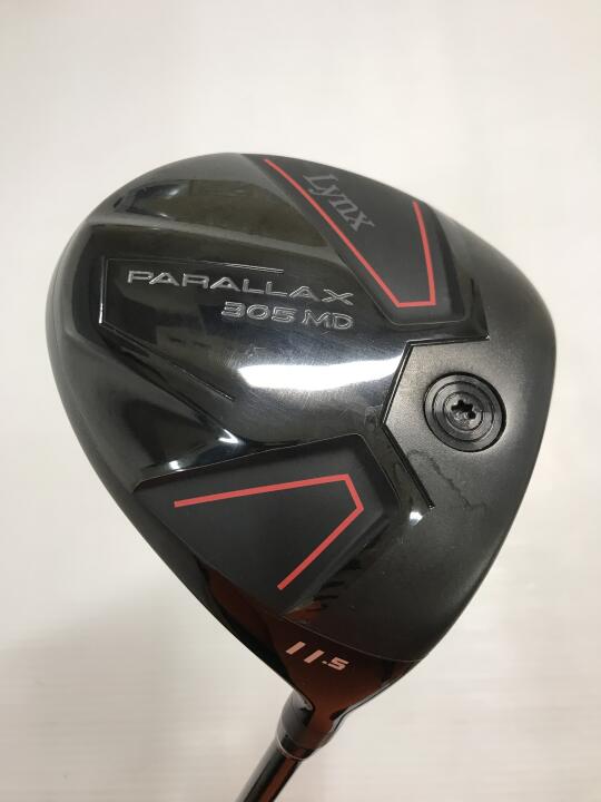 【中古】リンクス PARALLAX 305MD ドライバー 11.5&deg; Sフレックス 43.75インチ ヘッドカバーあり オリジナルカーボン Bランク 右利き用 Lynx ゴルフクラブ ゴルフドゥ ゴルフ用品 GOLF DO 中古ゴルフク｜ゴルフ ドゥ 中古クラブ店