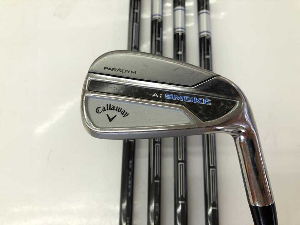 【中古】キャロウェイ PARADYM Ai SMOKE アイアンセット Rフレックス 37.5インチ TENSEI 50 for Callaway(Ai SMOKE) Cランク 右利き用 Callaway ゴルフクラブ パラダイムAiスモーク ゴルフドゥ ゴルフ用品 GOLF DO｜ゴルフ ドゥ 中古クラブ店