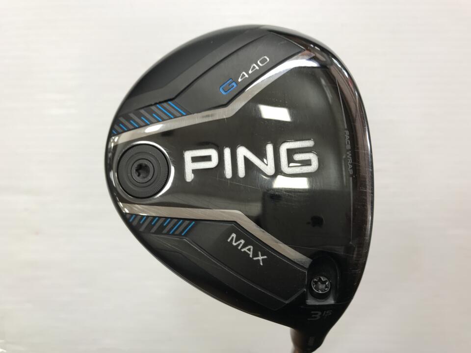 【中古】ピン G440 MAX フェアウェイウッド 3W 15° Sフレックス 42.75インチ ヘッドカバーあり TOUR 2.0 CHROME 65 Cランク 右利き用 PING ゴルフクラブ G440マックス ゴルフドゥ ゴルフ用品 GOLF DO 中古ゴ|ゴルフ ドゥ 中古クラブ店