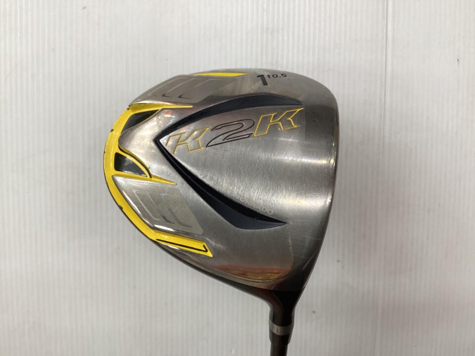【中古】キャスコ K2K by POWER TORNADO MINI DRIVER ドライバー 10.5&deg; Rフレックス 43.5インチ ATTAS MB-FW Dランク 右利き用 Kasco ゴルフクラブ ゴルフドゥ ゴルフ用品 GOLF DO 中古ゴルフクラブ｜ゴルフ ドゥ 中古クラブ店