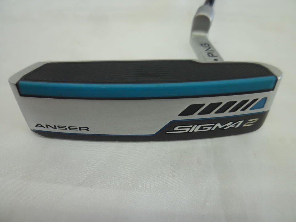 【中古】ピン SIGMA 2 ANSER Platinum パター 33.0インチ オリジナルスチール(PP58グリップ) Dランク 右利き用 PING ゴルフクラブ ゴルフドゥ ゴルフ用品 GOLF DO 中古ゴルフクラブ|ゴルフ ドゥ 中古クラブ店