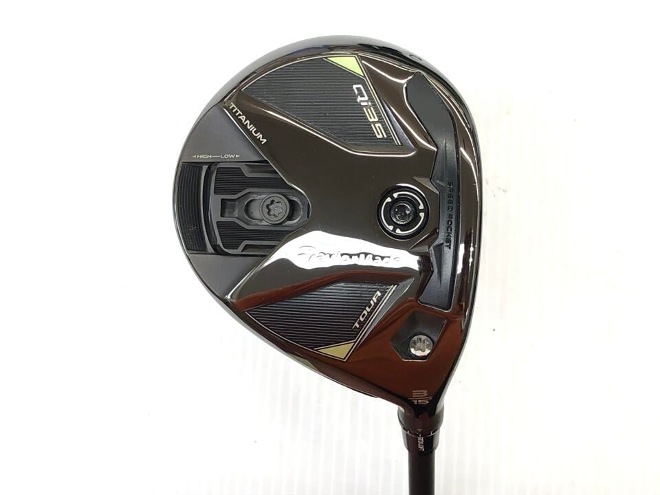 【中古】テーラーメイド Qi35 TOUR フェアウェイウッド 3W 15&deg; Sフレックス 43.25インチ ヘッドカバーあり Diamana BLACK TM60 2025 Bランク 右利き用 Taylormade ゴルフクラブ Qi35ツアー ゴルフドゥ ゴルフ｜ゴルフ ドゥ 中古クラブ店