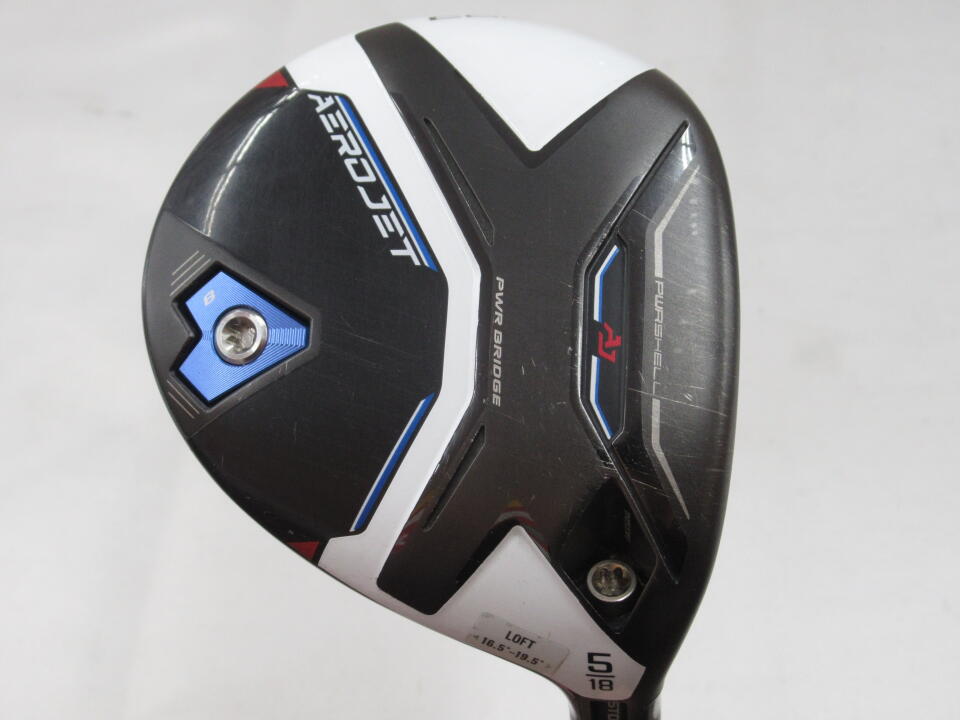 【中古】コブラ AEROJET フェアウェイウッド 5W 18° SRフレックス 42.5インチ ヘッドカバーあり ツアーAD for Cobra(AEROJET) Cランク 右利き用 COBRA ゴルフクラブ エアロジェット ゴルフドゥ ゴルフ用|ゴルフ ドゥ 中古クラブ店