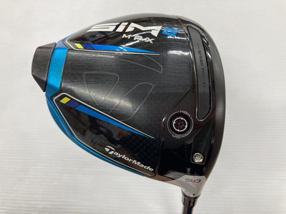 【中古】テーラーメイド SIM2 MAX ドライバー 9&deg; SRフレックス 45.75インチ ヘッドカバーあり TENSEI BLUE TM50(SIM2) Dランク 右利き用 Taylormade ゴルフクラブ シム2マックス ゴルフドゥ ゴルフ用品 GOLF｜ゴルフ ドゥ 中古クラブ店