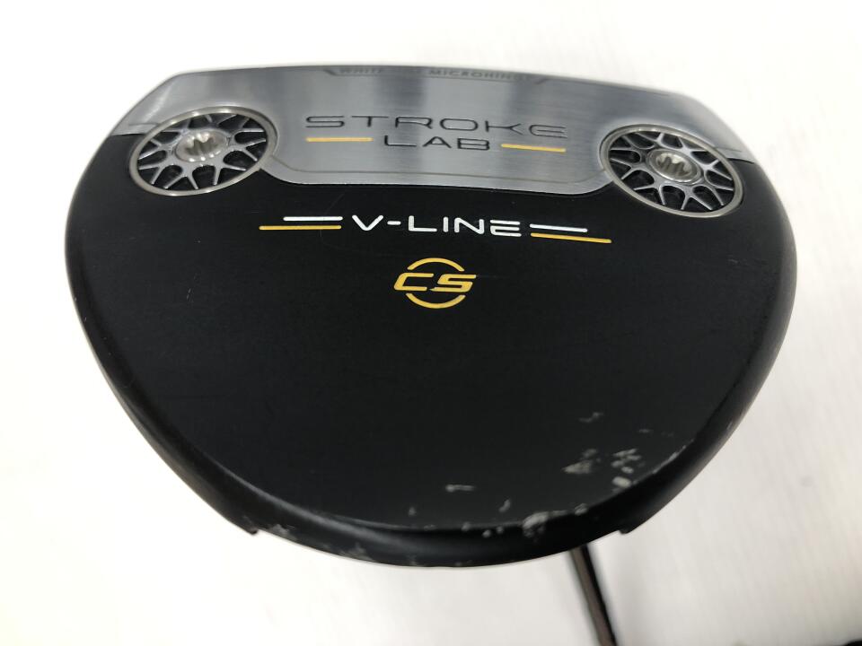 【中古】オデッセイ STROKE LAB V-LINE CS パター 34.0インチ ヘッドカバーあり オリジナルスチール Dランク 右利き用 ODYSSEY ゴルフクラブ ゴルフドゥ ゴルフ用品 GOLF DO 中古ゴルフクラブ|ゴルフ ドゥ 中古クラブ店