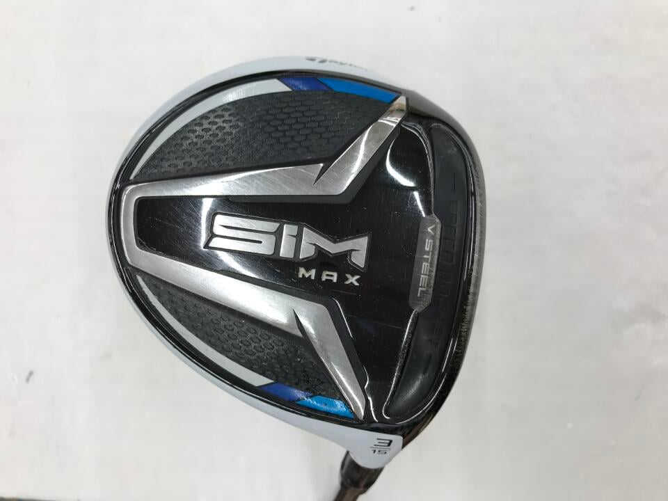 【中古】テーラーメイド SIM MAX フェアウェイウッド 3W 15&deg; Rフレックス 43.25インチ TENSEI BLUE TM50 Dランク 右利き用 Taylormade ゴルフクラブ シムマックス ゴルフドゥ ゴルフ用品 GOLF DO 中古ゴルフ｜ゴルフ ドゥ 中古クラブ店