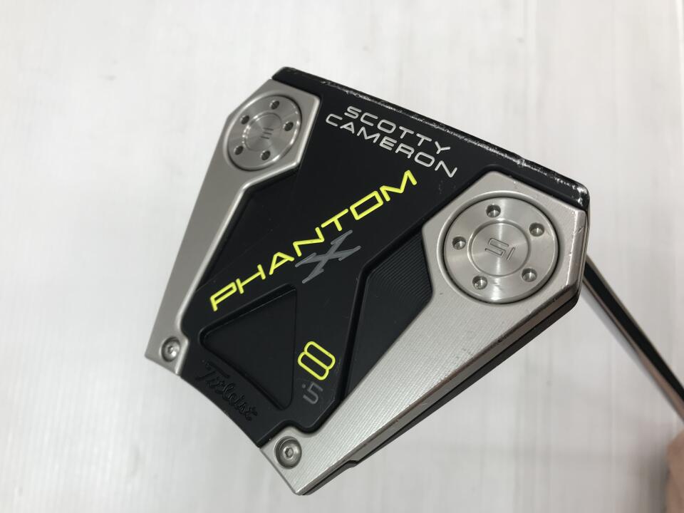 【中古】タイトリスト SC PHANTOM X 8.5 パター 34.0インチ ヘッドカバーあり オリジナルスチール Dランク 右利き用 Titleist ゴルフクラブ スコッティキャメロン ファントムエックス ゴルフドゥ ゴ|ゴルフ ドゥ 中古クラブ店