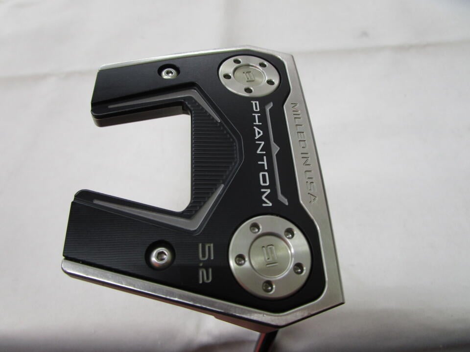 【中古】タイトリスト SC PHANTOM 5.2 2024 パター 34.0インチ ヘッドカバーあり オリジナルスチール Cランク 右利き用 Titleist ゴルフクラブ スコッティキャメロン ファントム ゴルフドゥ ゴルフ用|ゴルフ ドゥ 中古クラブ店
