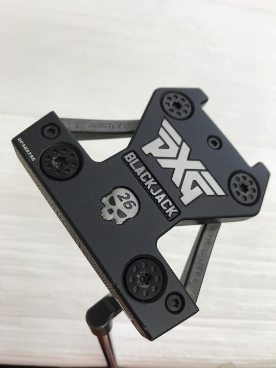 【中古】パーソンズエクストリームゴルフ BATTLE READY BLACKJACK HS パター 34.5インチ ヘッドカバーあり オリジナルスチール Dランク 左利き用 PXG ゴルフクラブ ゴルフドゥ ゴルフ用品 GOLF DO 中古｜ゴルフ ドゥ 中古クラブ店