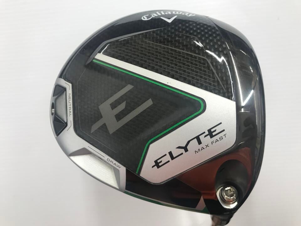【中古】キャロウェイ ELYTE MAX FAST ドライバー 9.5&deg; Sフレックス 45.75インチ ヘッドカバーあり LIN-Q GREEN 40 for Callaway Bランク 右利き用 Callaway ゴルフクラブ エリートマックスファスト ゴルフド｜ゴルフ ドゥ 中古クラブ店