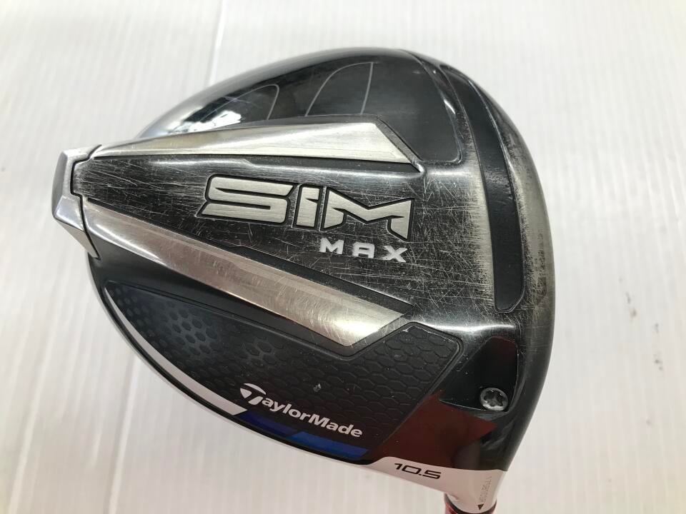 【中古】テーラーメイド SIM MAX ドライバー 10.5&deg; SRフレックス 45.25インチ ATTAS 11 6 リシャフト品 Dランク 右利き用 Taylormade ゴルフクラブ シムマックス ゴルフドゥ ゴルフ用品 GOLF DO 中古ゴル｜ゴルフ ドゥ 中古クラブ店 15,450円