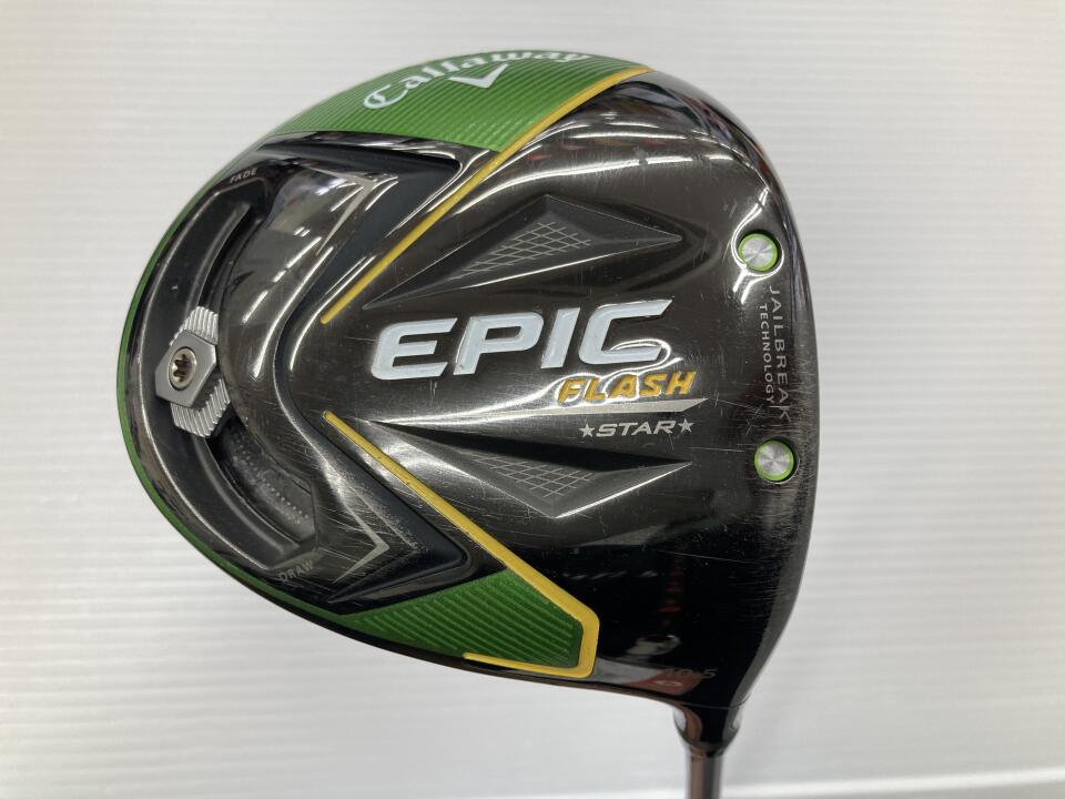 【中古】キャロウェイ EPIC FLASH STAR ドライバー 10.5&deg; Sフレックス 45.75インチ Speeder 569 EVOLUTION 6 Cランク 右利き用 Callaway ゴルフクラブ エピックフラッシュスター ゴルフドゥ ゴルフ用品 GOLF DO｜ゴルフ ドゥ 中古クラブ店