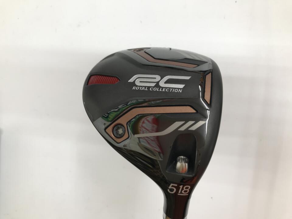 【中古】ロイヤルコレクション AM-X フェアウェイウッド 5W 18&deg; SRフレックス 42.25インチ ヘッドカバーあり RC AT-5 Aランク 右利き用 Royal Collection ゴルフクラブ ゴルフドゥ ゴルフ用品 GOLF DO 中｜ゴルフ ドゥ 中古クラブ店